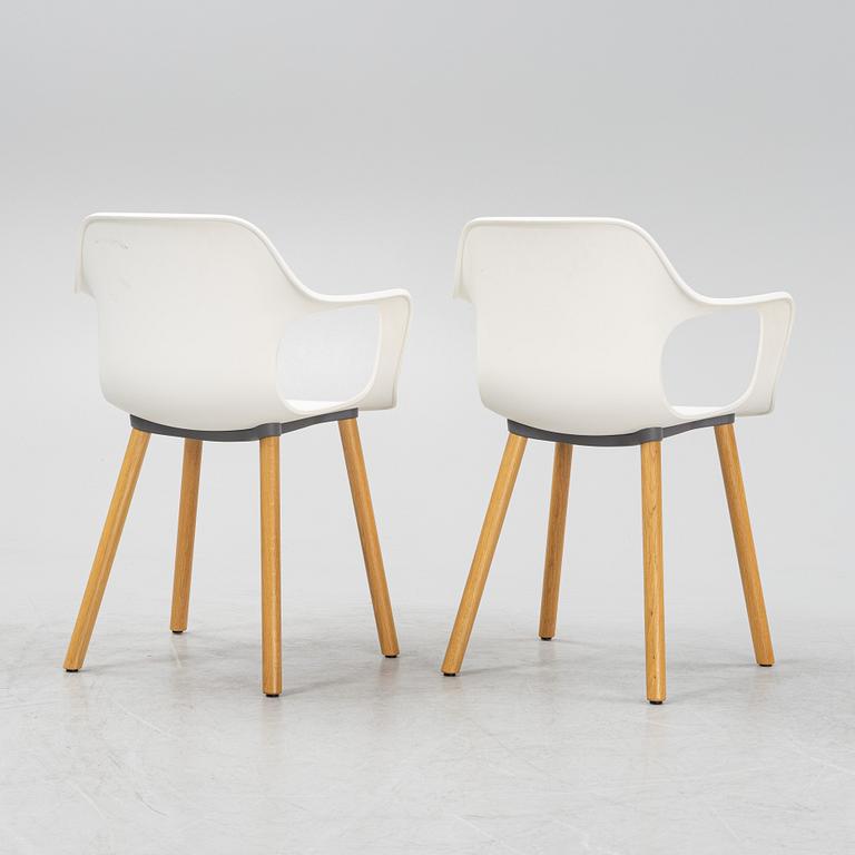 Jasper Morrison, a pair of 'HAL' chairs, Vitra.
