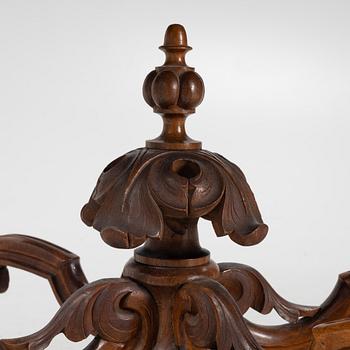 A rococo style center table, second half of the 19th Century.