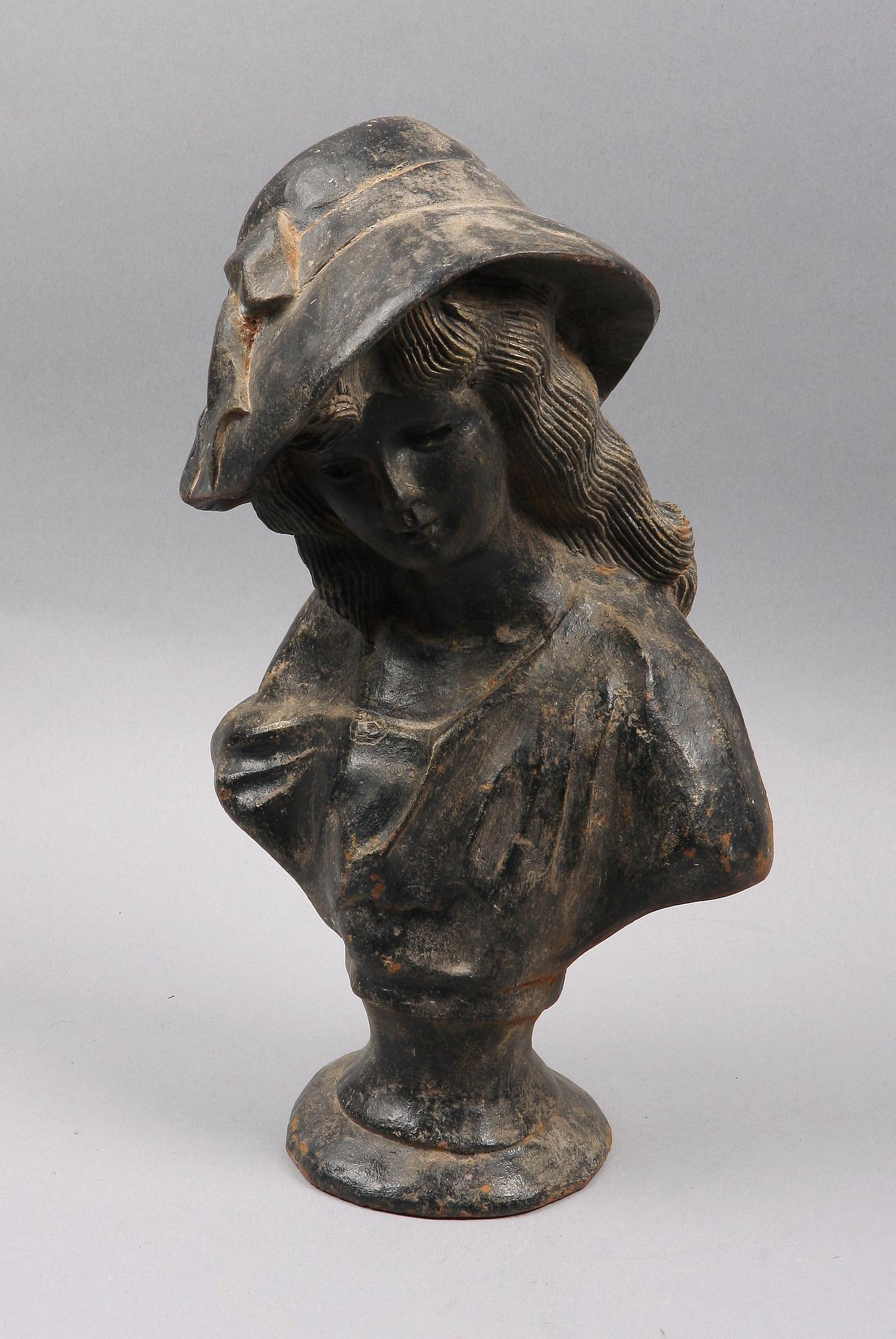 SKULPTUR, järn, 1900-tal.