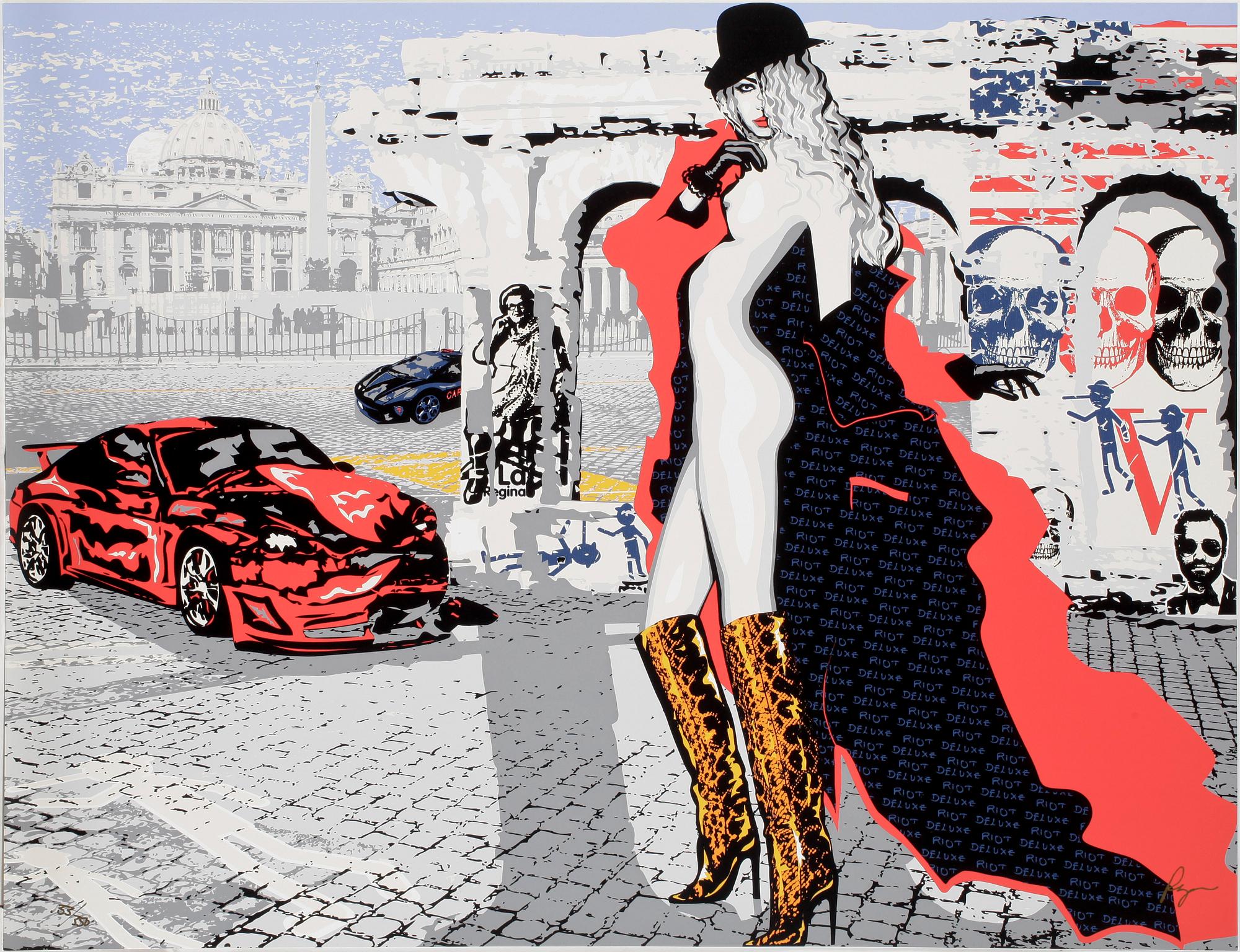 RICHARD RYAN, 4st, färgserigrafier, mapp, sign o numr 133/350.