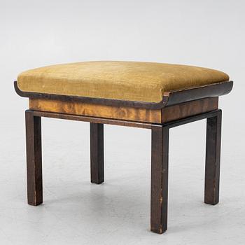 a Swedish Grace stool, 1930s.