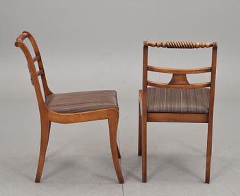 STOLAR, 6 st, "Trafalgar chair", 1900-talets första hälft.