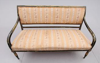 SOFFA, gustaviansk stil, 1800-talets andra hälft.