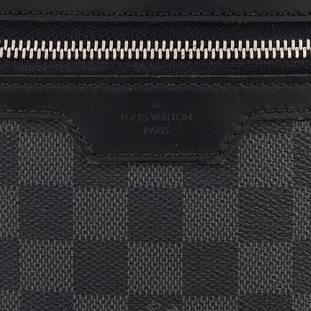 Sold at Auction: Louis Vuitton, LOUIS VUITTON 'MICHAEL' DAMIER GRAPHITE  BACKPACK