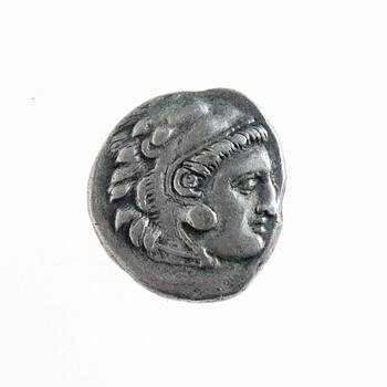 MYNT, silver, Alexander den Store, Drachma ca 336-323 f.Kr.