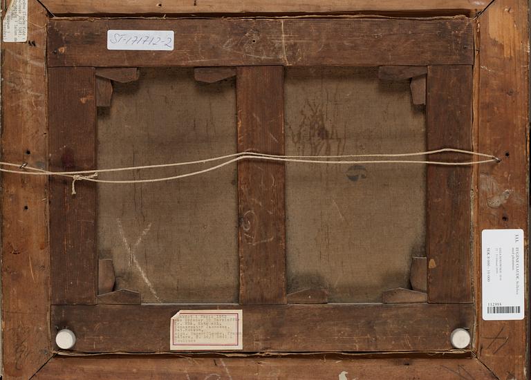 Eugène Claude, Stilleben med plommon.