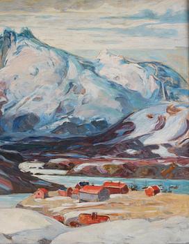 Anna Boberg, Motif from Northern Norway.