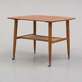 a mid 20th century teak table.