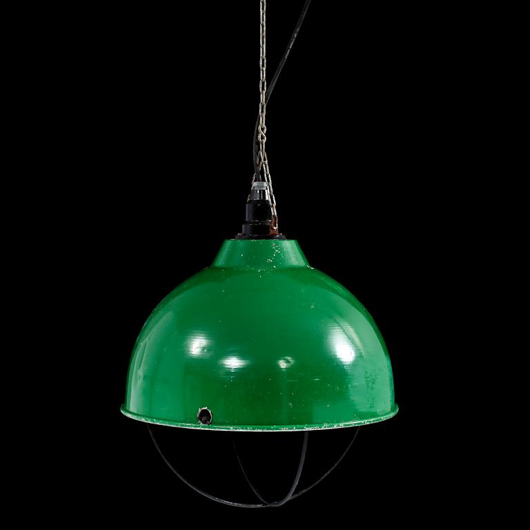 INDUSTRITAKLAMPA, 1900-tal, h ca 45.