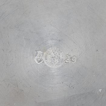 Estrid Ericson, a pewter dish for Firma Svenskt Tenn, Stockholm 1951.