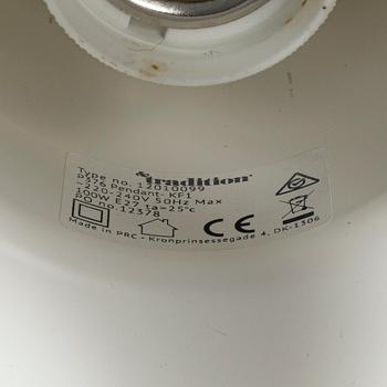 Jørgen Kastholm, taklampa, "P376 KF2", &tradition, Danmark.