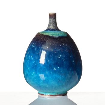 Berndt Friberg, a stoneware vase, Gustavsberg studio, Sweden 1965.