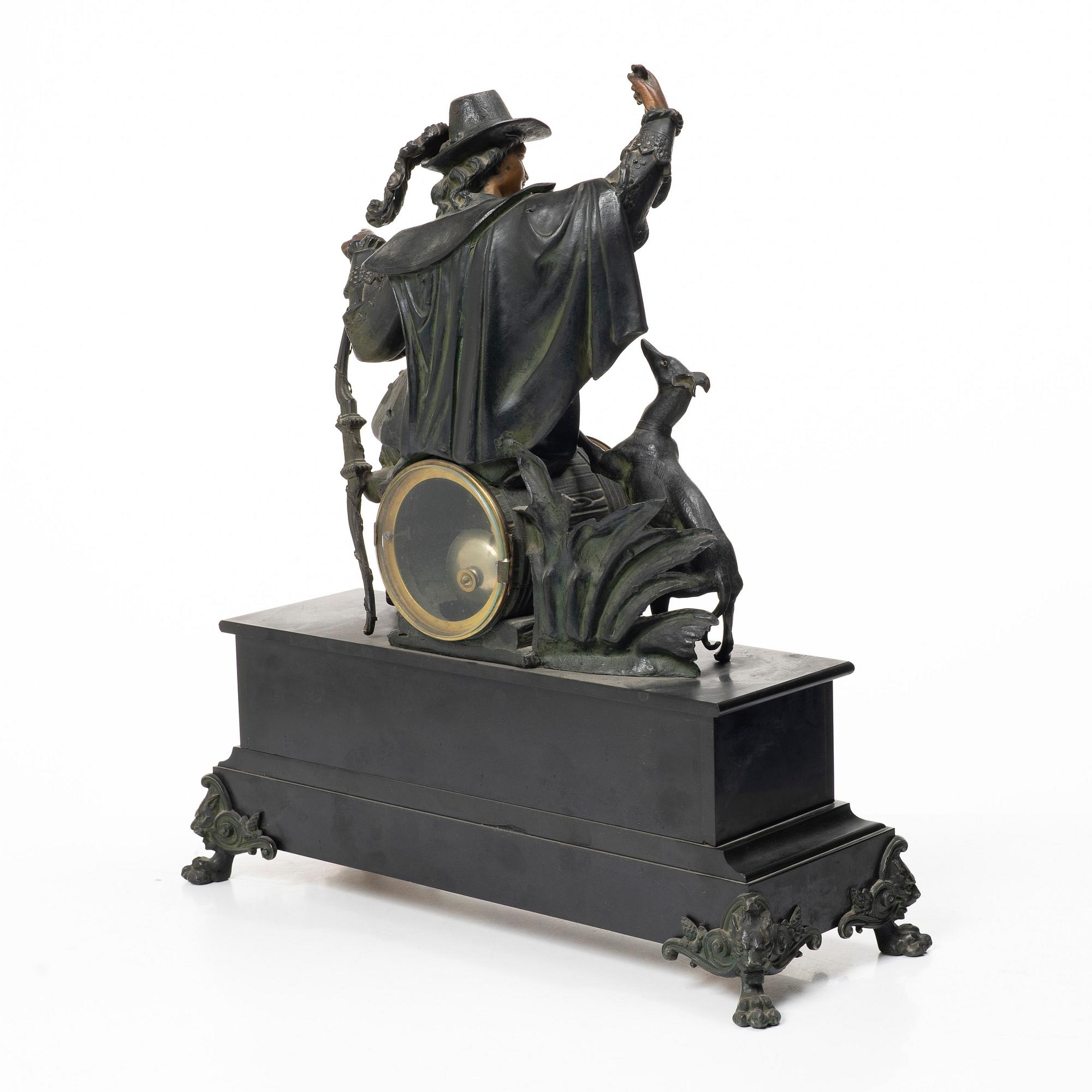 Bordspendyl, renässansstil, Frankrike, 1800-talets slut.