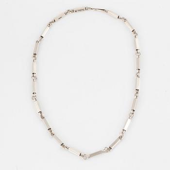 WIWEN NILSSON, silver necklace.