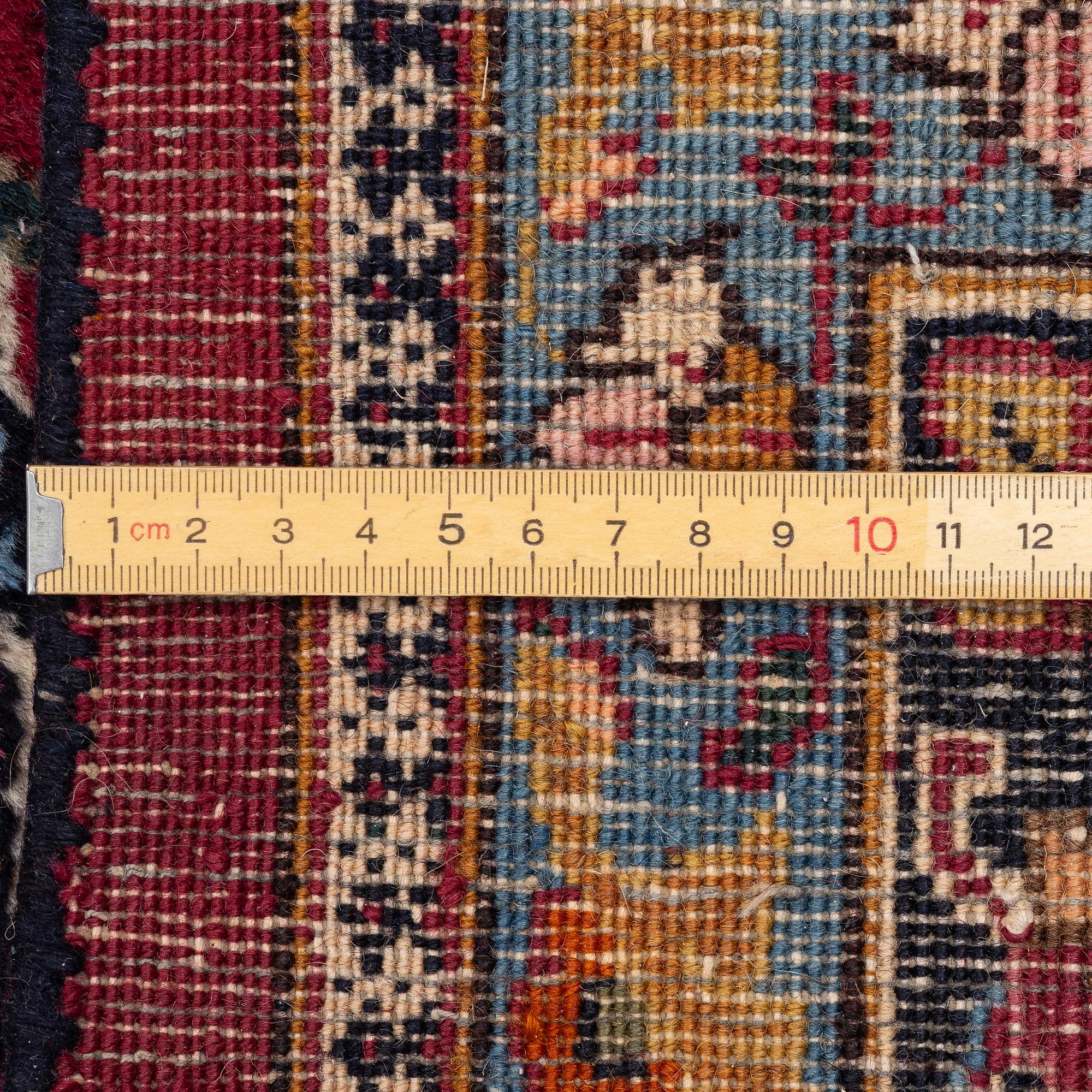 A "Meshred" rug, Iran, wool, 106 x 290 cm, 1980.