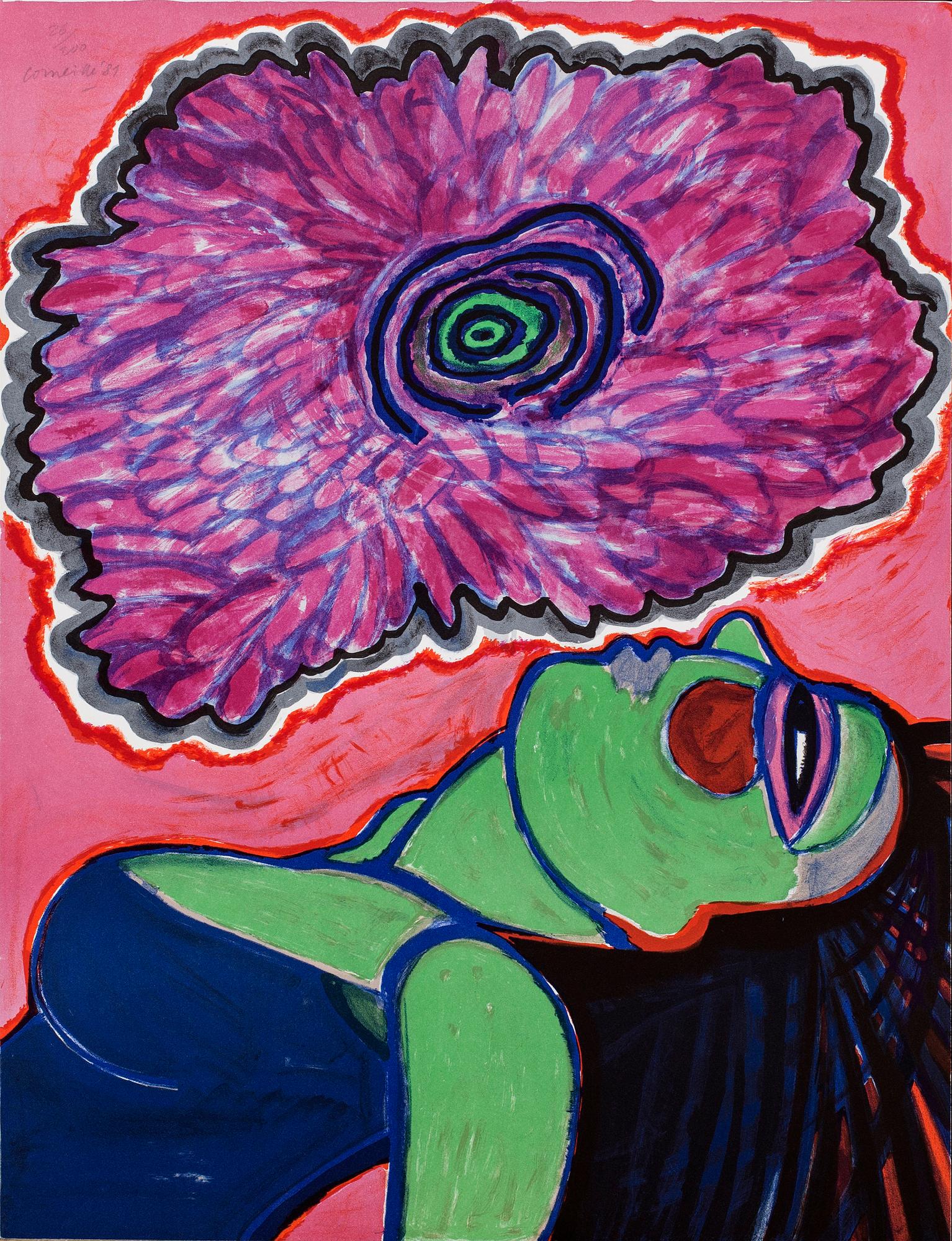 BEVERLOO CORNEILLE, färgserigrafi, signerad och numrerad 26/200, daterad -89.