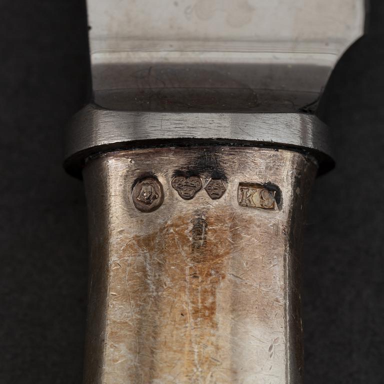 A Swedish 20th century 51 piece sterling silver cutley-set, marked CGH, Stockholm 1960.