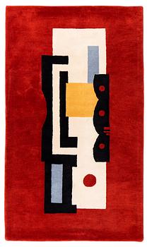 46. matto, tufted, after Fernand Léger, ca 272,5 x 159 cm.