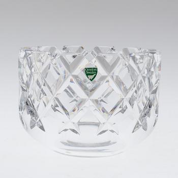 A vase and bowl "Sofiero", Gunnar Cyrén, Orrefors.