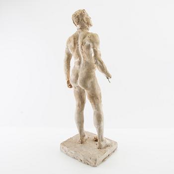 Nils Möllerberg, sculpture Standing Naked Youth.
