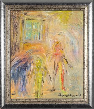 Birgitte Söndergaard, olja på duk, signerad.