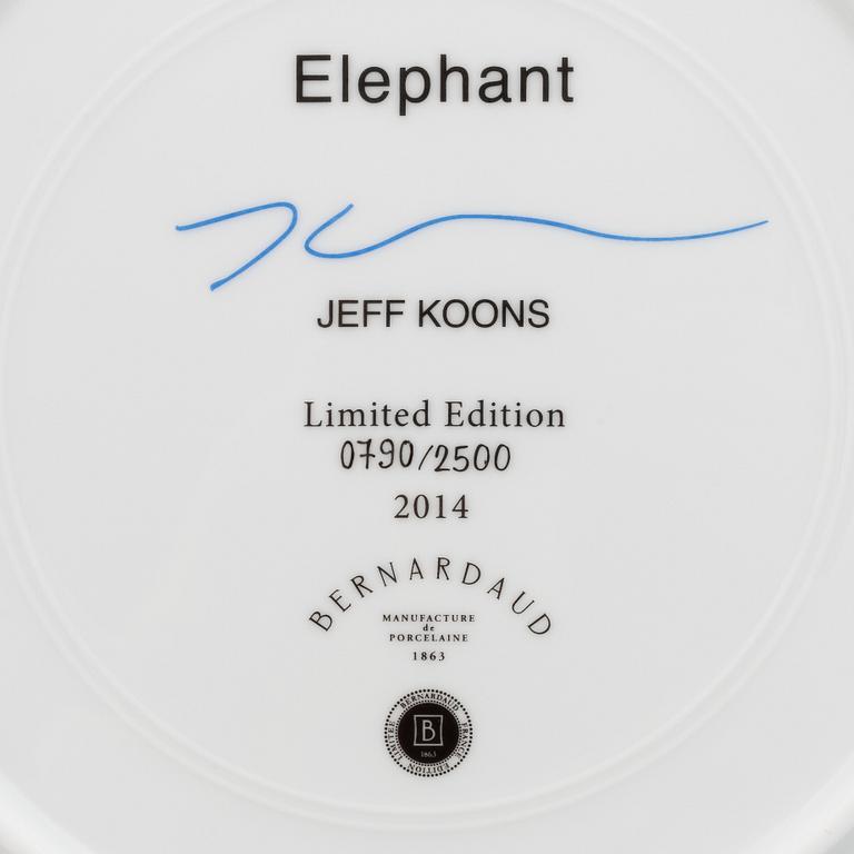 Jeff Koons, plate/multiple, 790/2500.