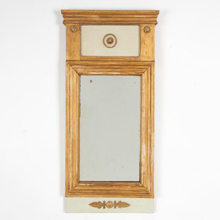 Spegel, Gustaviansk stil, omkring år 1900.