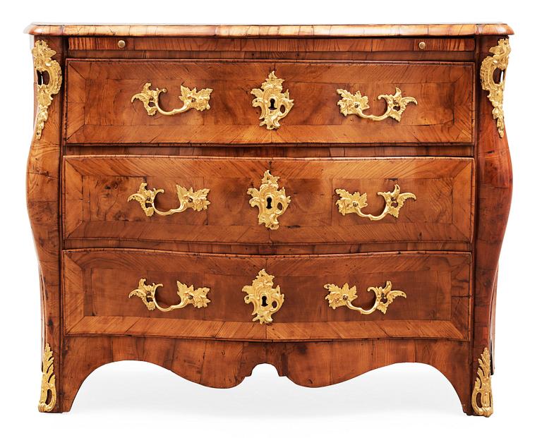 A Swedish Rococo 18th century commode.