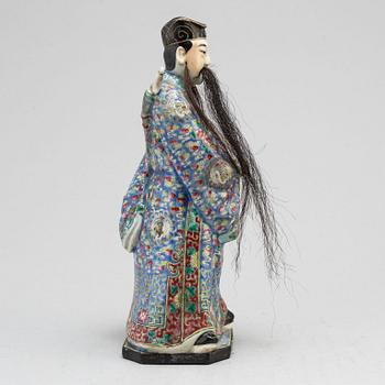 FIGURIN, porslin. Kina, modern tillverkning.