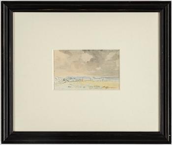 Carl Samuel Graffman, watercolour, signed.