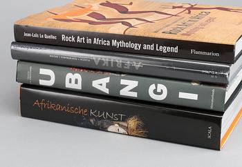 FOUR ART AFRICAN ART BOOKS.