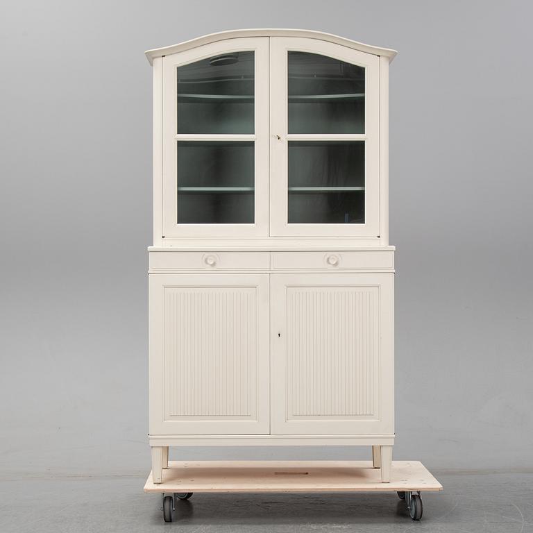 A 1960's 'Herrgården vitrine cabinet by Carl Malmsten, Bodafors.