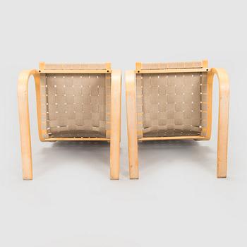 Alvar Aalto, Fåtöljer ett par, modell 406 för Artek 1970-tal.