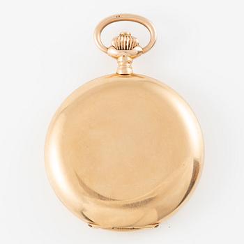 IWC, pocket watch, hunter, 53 mm.