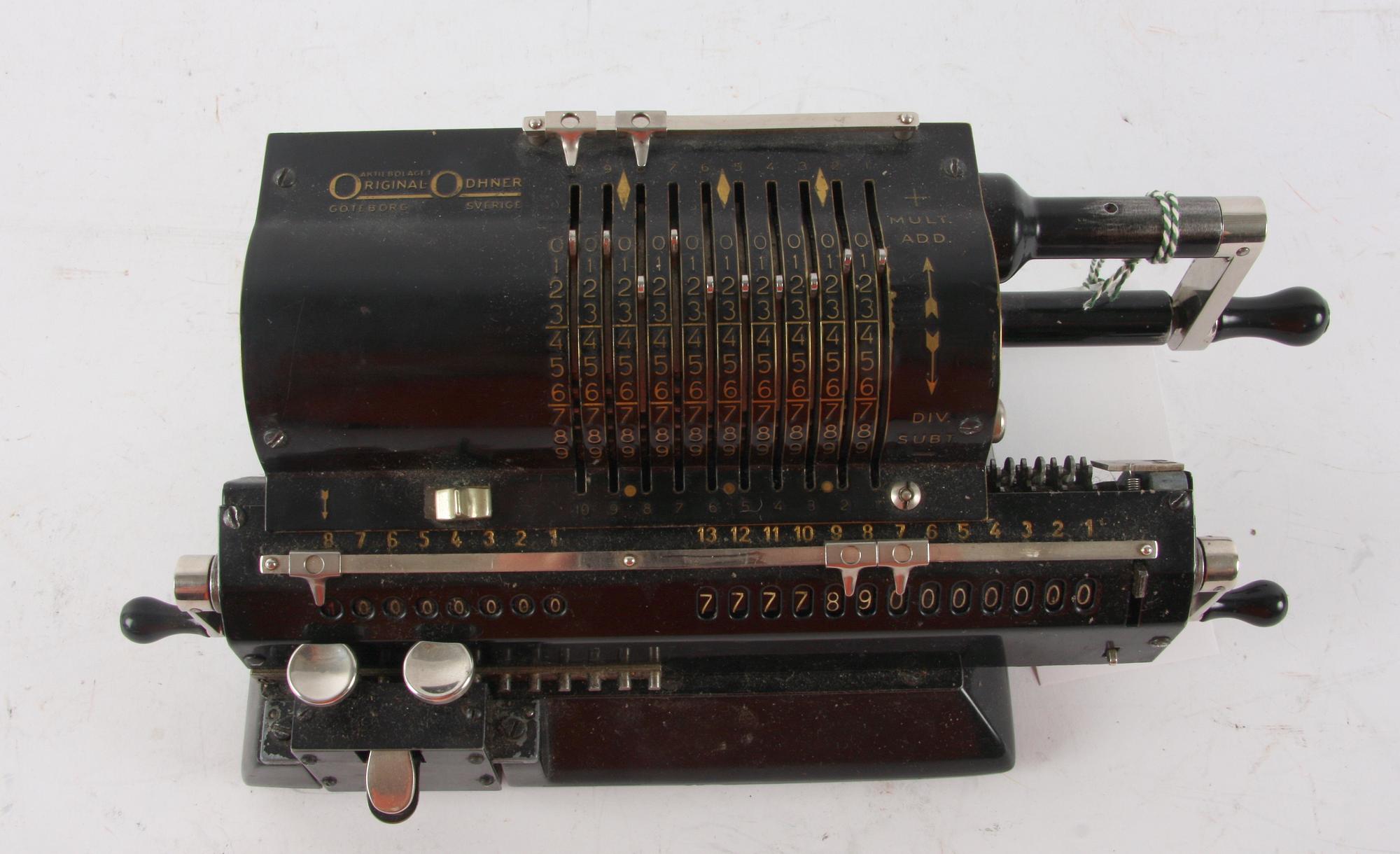 RÄKNESTICKA, AB Original Odhner.