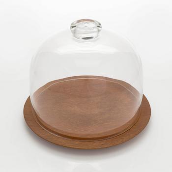 Nanny Still, a mid 20th century cheese dome for Norrmark and Iittala, Finland.