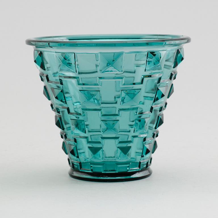 VAS, glas, Simon Gate, Orrefors SP14, ca 1930.