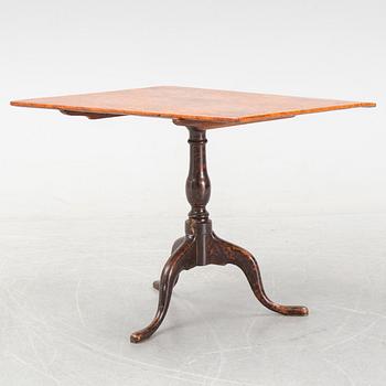 A Swedish tilt-top table by J Sjölin, master 1767.