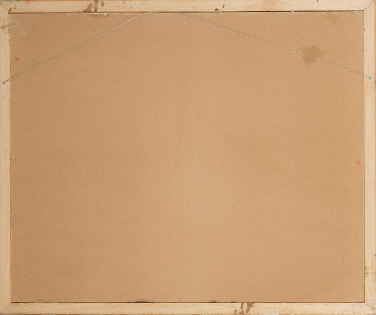 Eelis Knuutila, olja på pannå, signerad och daterad 2022.