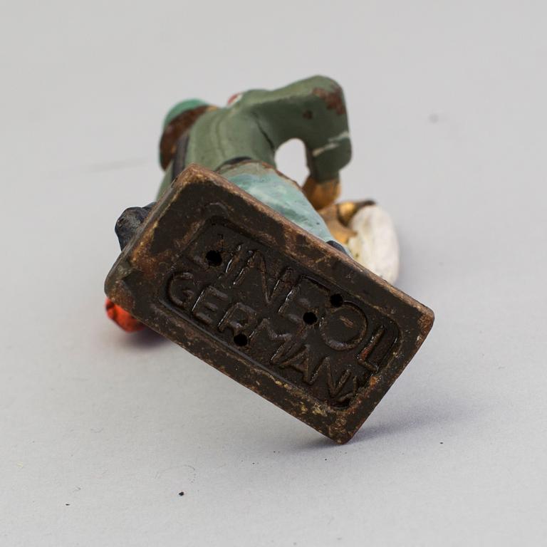 ELASTOLIN OCH LINEOL, samling med 65 figurer, Tyskland, 1930/40-tal.