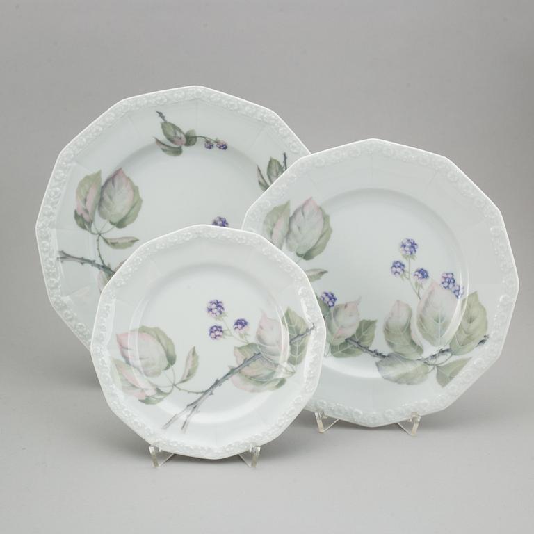 MATSERVIS, 93 delar, Rosenthal Maria Björnbär, 1900-tal.