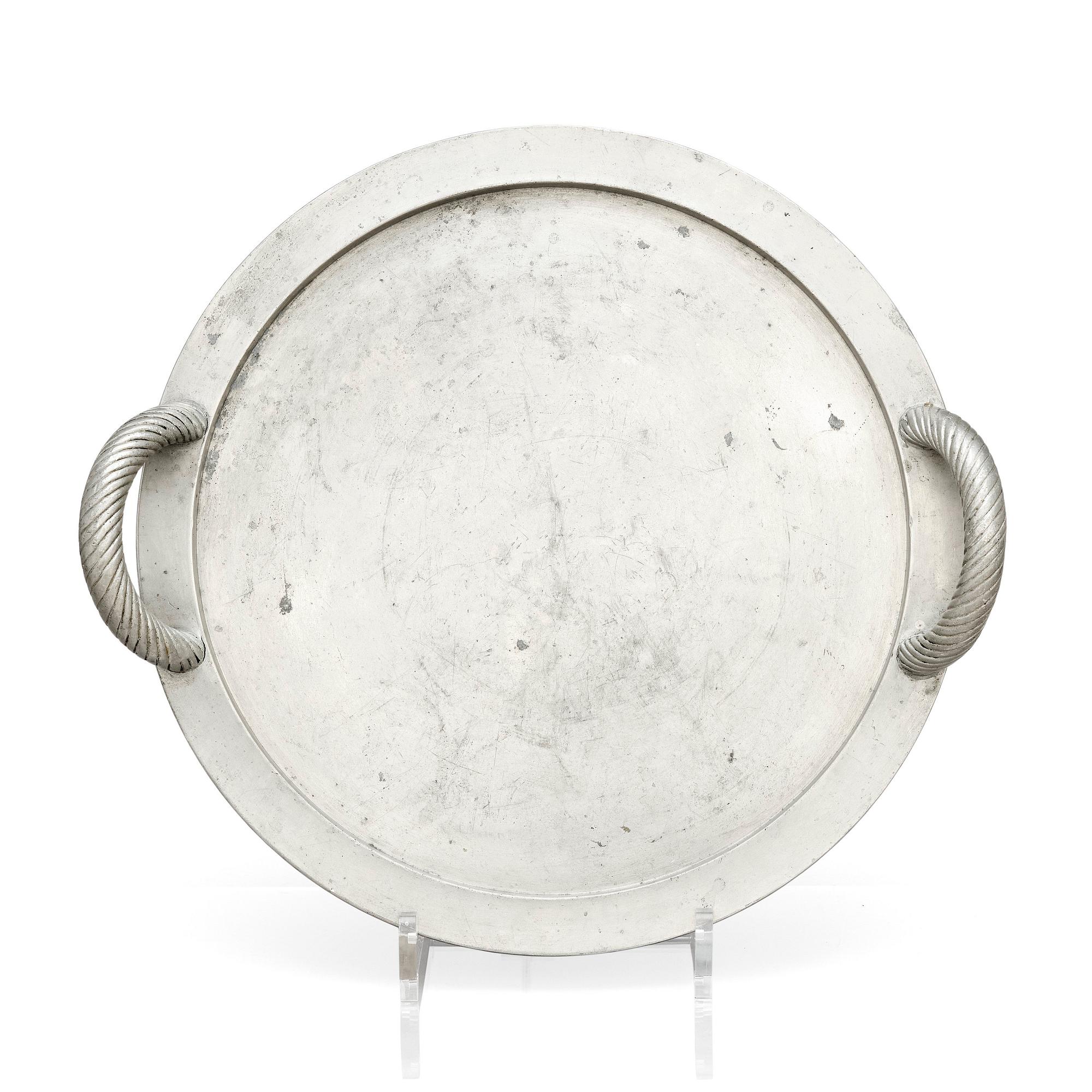 Björn Trägårdh, a pewter tray, Svenskt Tenn, Stockholm 1932.