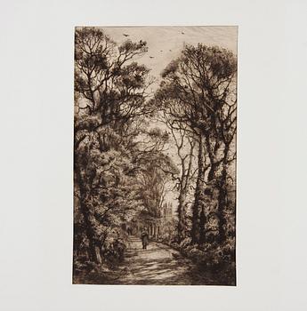 PARTI GRAFIK, ca 40 delar. Bla Andre Nemes och Frederick Slocombe.