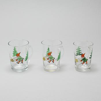 Eight glass from the 20th century.