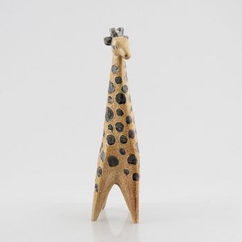 Lisa Larson, a 'Giraff' stoneware figurine, from the series 'Stora Zoo', Gustavsberg.