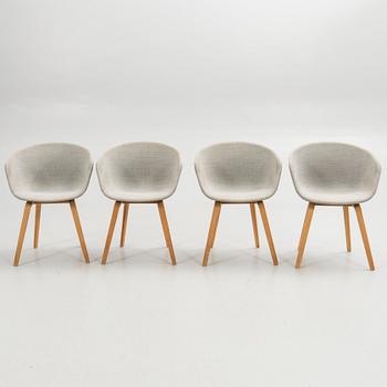 Stolar, 4 st, "About a Chair 23", HAY, 2000-tal.