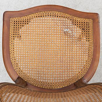 Stolar, 6 st, gustaviansk stil, 1900-tal.