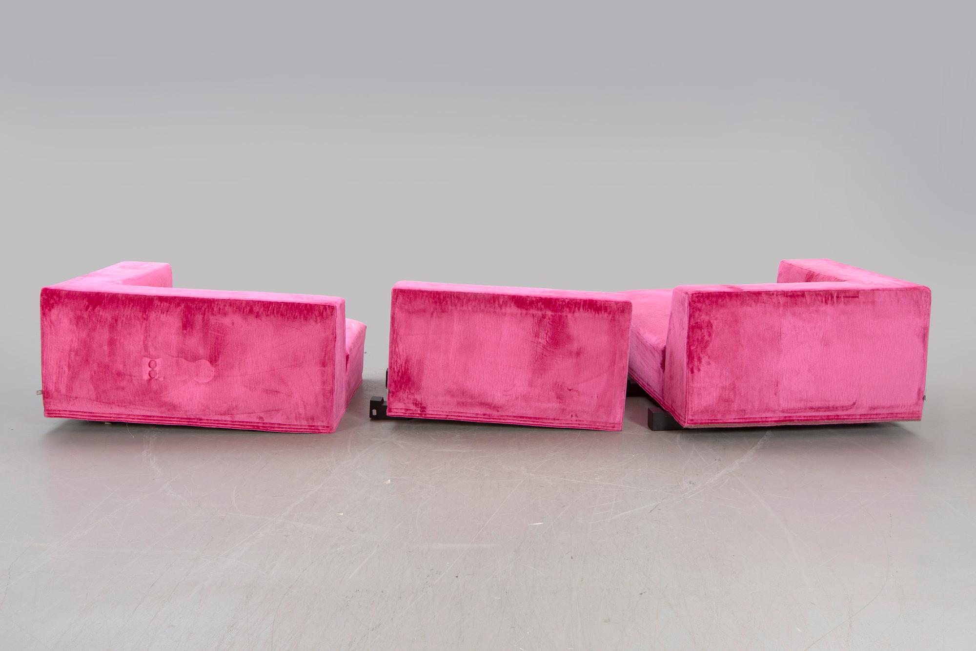 Modular sofa, Eilersen "Cube" 2000s.