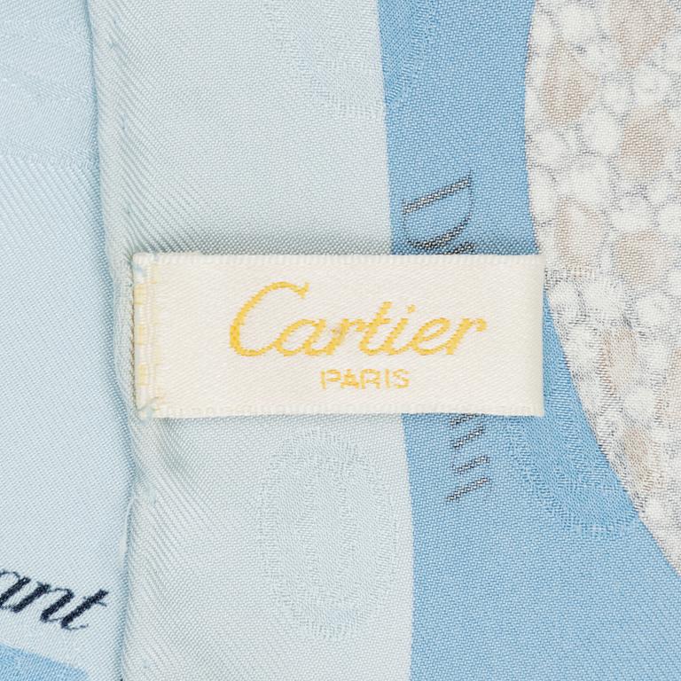 Cartier, scarf.