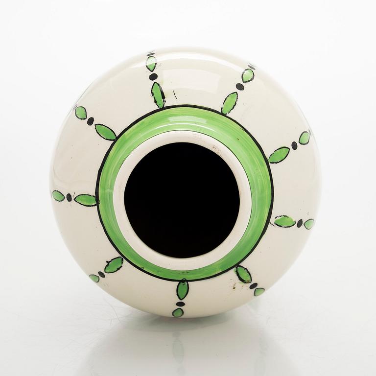 A ceramic vase, for Boch Freres, Belgium, 1920s.